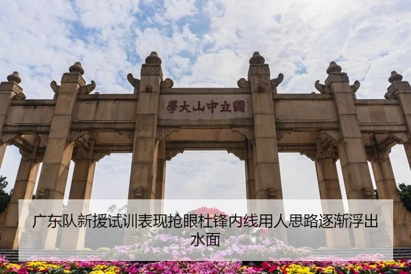 广东队新援试训表现抢眼杜锋内线用人思路逐渐浮出水面